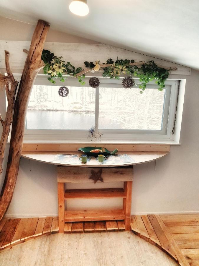 Le Crusoe A L'Etang D'Anty - Appartement Saint-Nabord ภายนอก รูปภาพ
